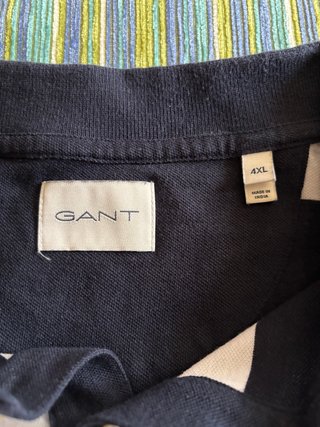 Polo Gant manga corta Talla 4XL