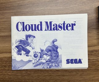 SEGA Cloud Master Master System Completo CIB
