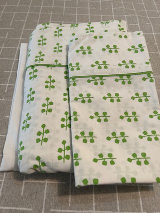 Juego de sábanas 105cm ajustable “El corte Ingles”