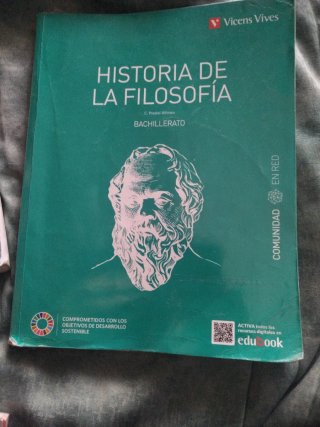Historia de la filosofía, 2 Bachillerato