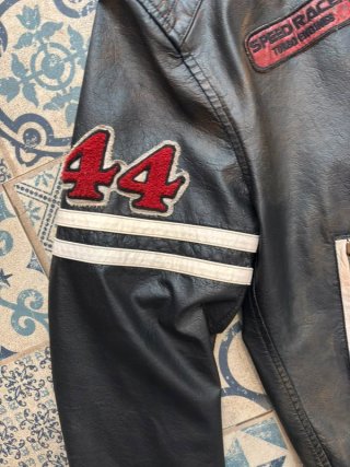 Chaqueta Piel Vintage Motera Replay