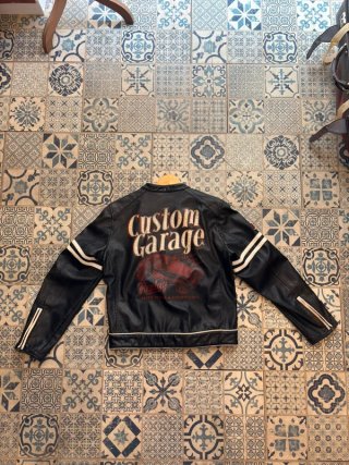 Chaqueta Piel Vintage Motera Replay