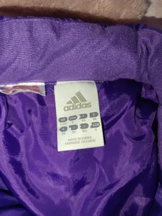 Abrigo niña Adidas morado talla 2-3 años