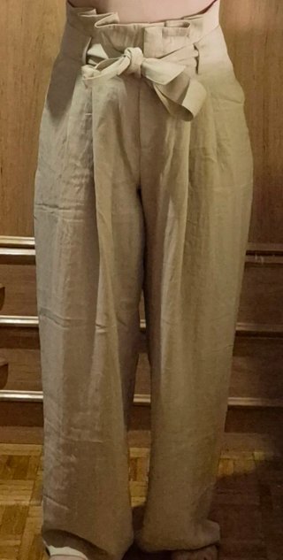 Pantalón Mango Beige