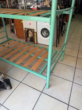 Cama lateral 90/190 metal y madera