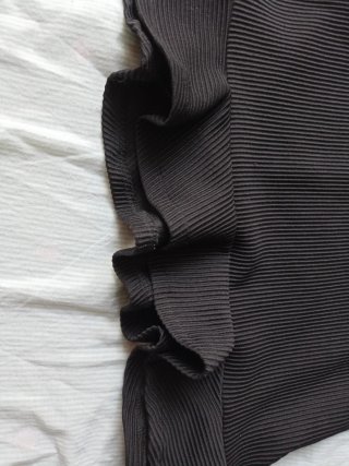 Falda corta Bershka Talla M Negra