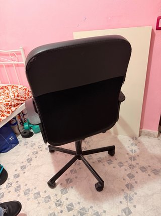 Silla de oficina Ikea Negra