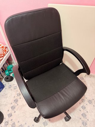 Silla de oficina Ikea Negra