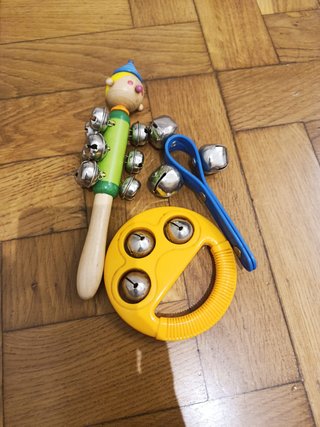 Lote instrumentos musicales infantiles