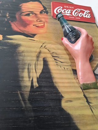 Cartel Coca-Cola The Pause That Refreshes