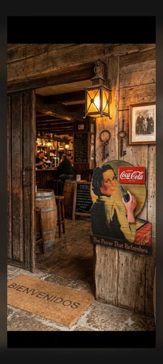 Cartel Coca-Cola The Pause That Refreshes