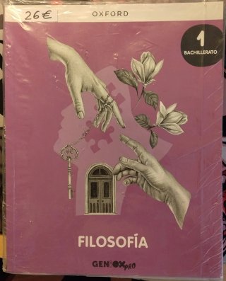 Filosofía 1º Bachillerato. Libro del estudiante...