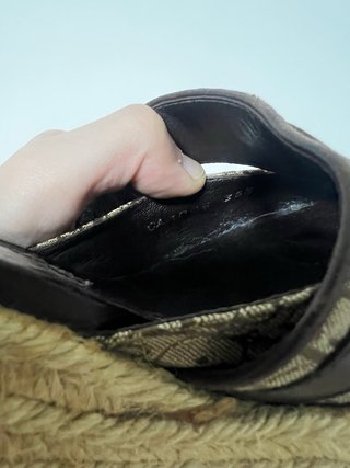 Espadrillas Dior Beige/Marrone Tg 36 1/5 monogram