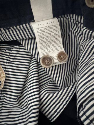 Bermuda azul marino Scalpers. Talla 40
