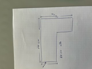 Mesa de escritorio esquinera