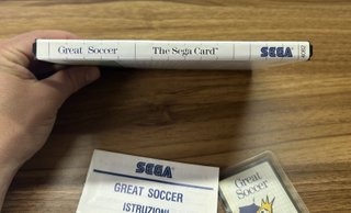 Great Soccer Sega Card Master System Completo