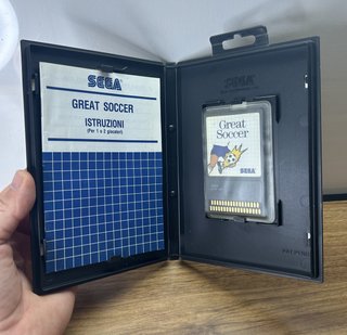 Great Soccer Sega Card Master System Completo