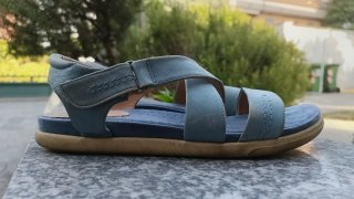 Sandali donna BATA Comfort Nabuk e Pelle Tg 40