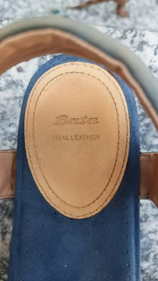 Sandali donna BATA Comfort Nabuk e Pelle Tg 40