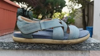 Sandali donna BATA Comfort Nabuk e Pelle Tg 40