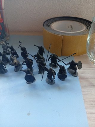 Figuras Sajones Victrix Miniatures