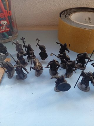 Figuras Sajones Victrix Miniatures