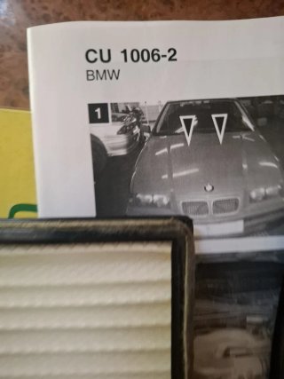 BMW E36 Compact filtro habitaculo