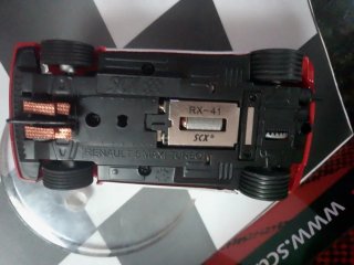 Coche Scalextric Renault 5 Turbo alerón roto