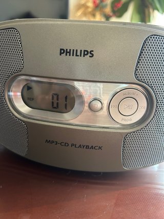 Radio CD Portátil Philips MP3