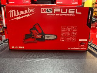 Motosierra Milwaukee M12 FUEL M12 FHS