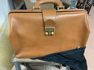 Borsa medica similpelle avana