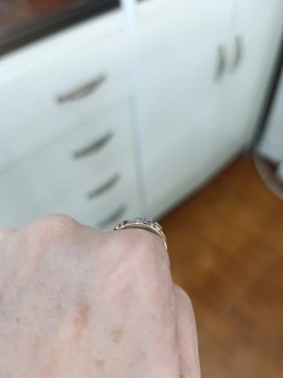 Anillo Oro 18k Ángel de la Guarda