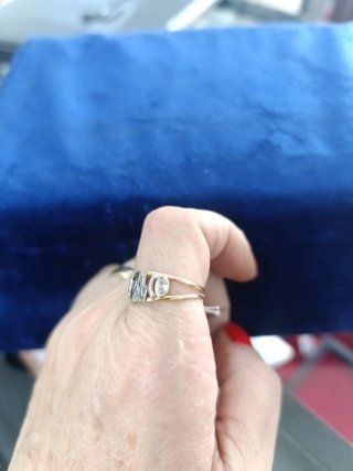 Anillo Oro 18k Ángel de la Guarda