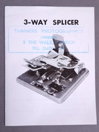 EMPALMADORA PELÍCULA REGULAR-8, SUPER-8 Y 16mm