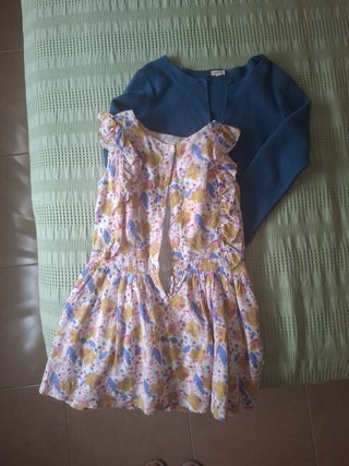 Vestido y rebeca Gocco T. 7-8 e