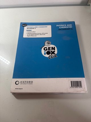 Physics and Chemistry, Secondary 2, Geniox CLIL.