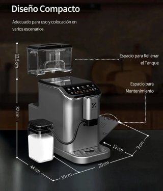 Cafetera Superautomática 20 Bares