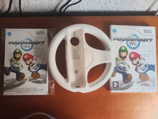 Nintendo Wii + Mario Kart Wii + 2 Mandos