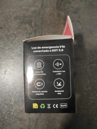 Baliza de emergencia conectada DGT HRFLECT