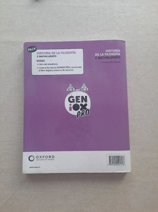 Historia de la Filosofía, 2 Bachillerato, Genio...