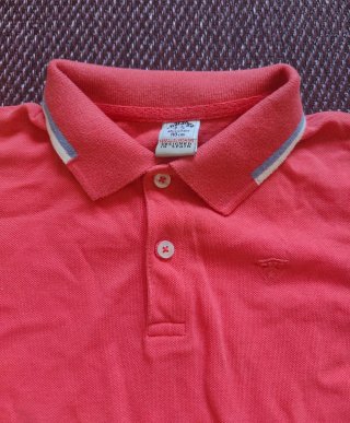 Polo niño Charanga coral