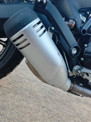 Ducati Scrambler Icon 800cc azul y negra