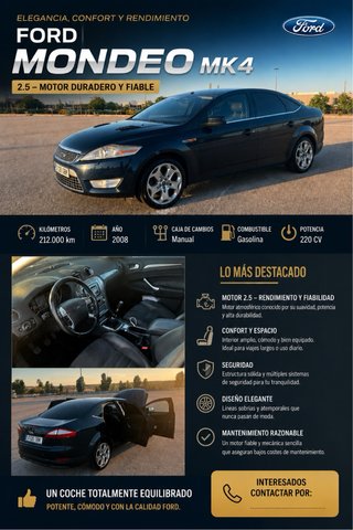Ford Mondeo 2008 st
