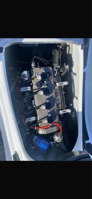 Yamaha FZR SVHO con remolque