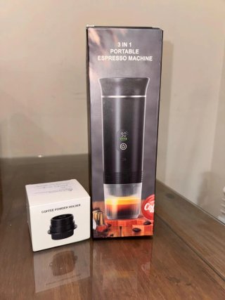 Cafetera Espresso Portátil Eléctrica 3 en 1