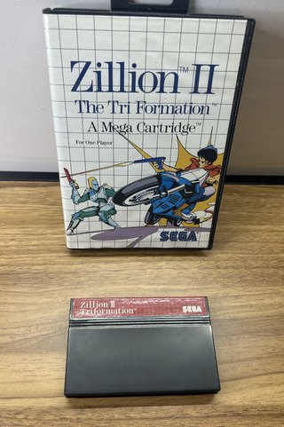 SEGA Master System Zillion II The Tri Formation