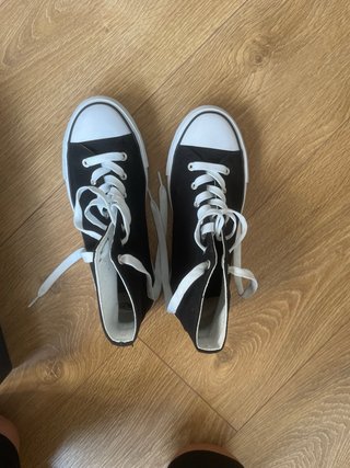 Zapatillas Vty niño altas negras