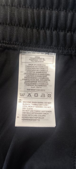 Sudadera y pantalón Adidas Azul y Negro
