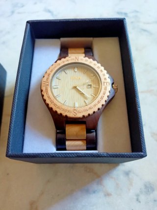 Orologio in legno artigianale DOLFI