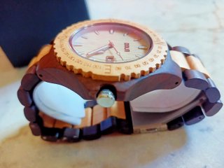Orologio in legno artigianale DOLFI